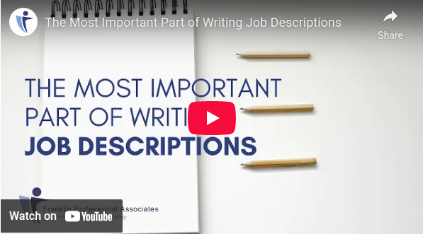 The Most Important Part of Writing Job Descriptions